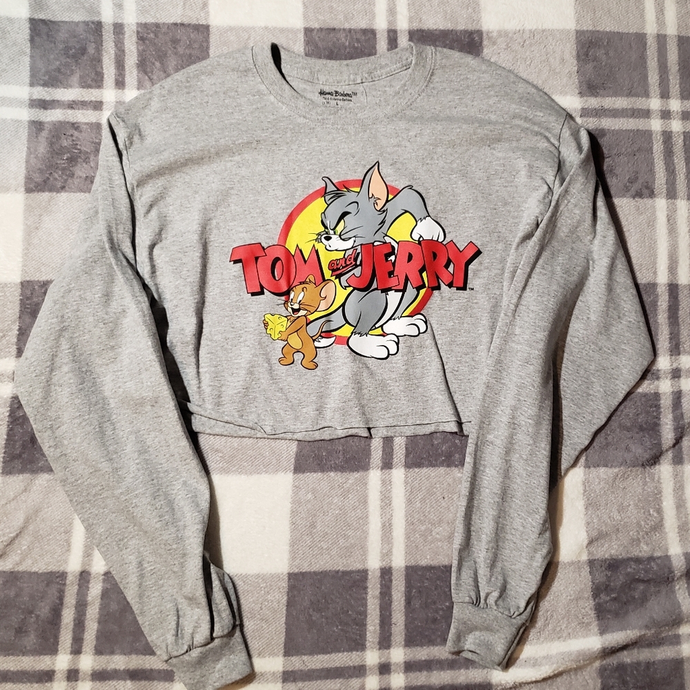 Forever 21 Long Sleeve Crop Top